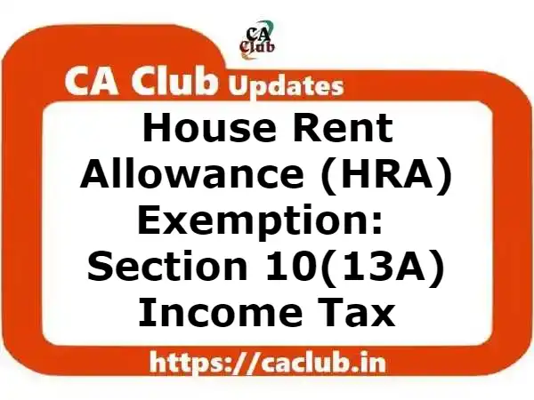 house-is-rent-exemption-in-income-tax